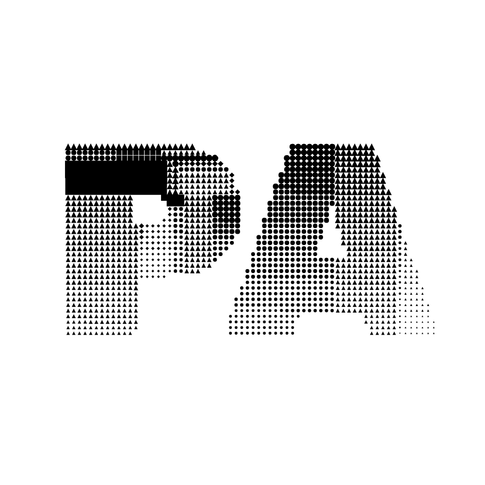 Peranima PA logo, black variant